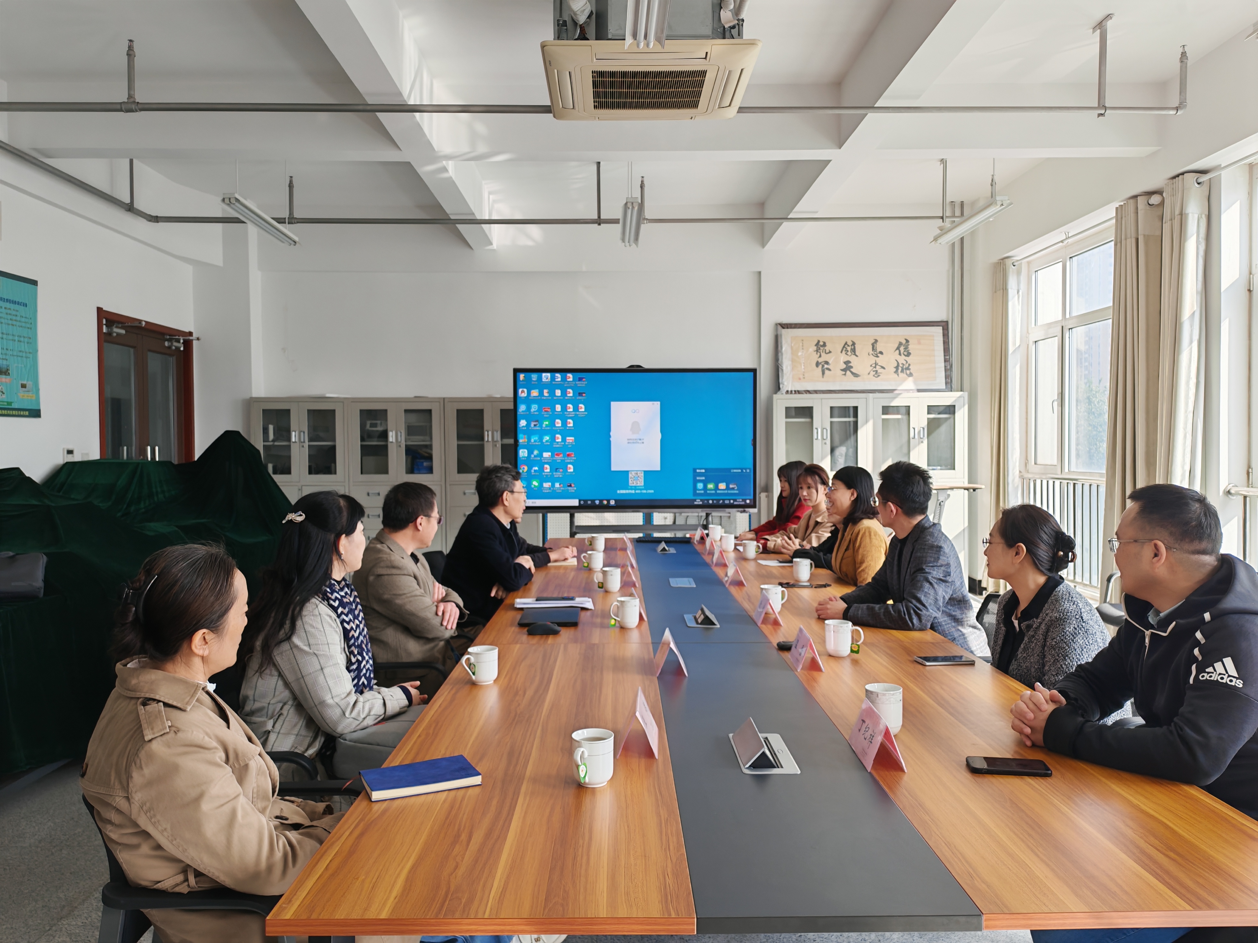 校际交流促提升 对标互鉴共发展 ——学院赴青岛职业学院开展专题交流